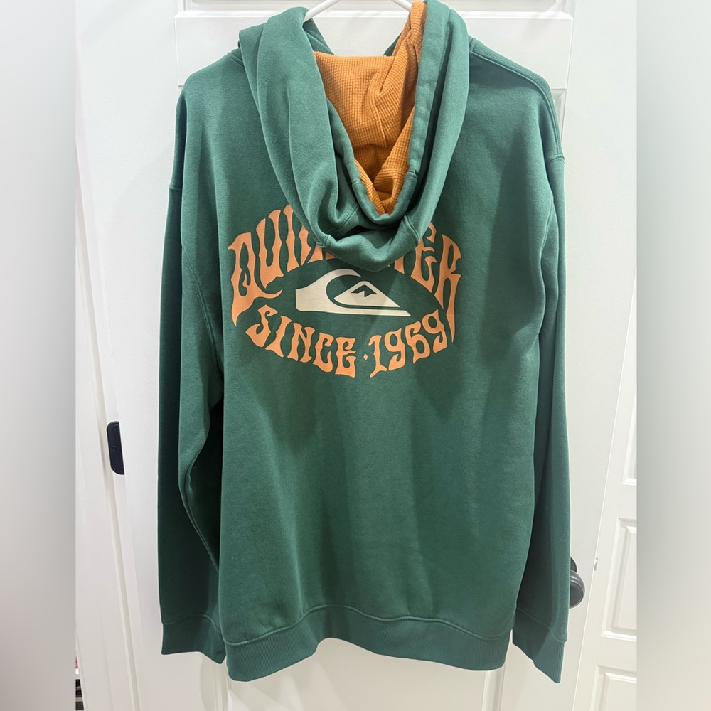 Quiksilver Green Hoodie - Picture 6 of 8